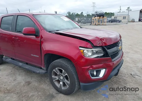 2017 Chevrolet Colorado Z71 from USA, damaged, VIN 1GCGSDENXH1243146